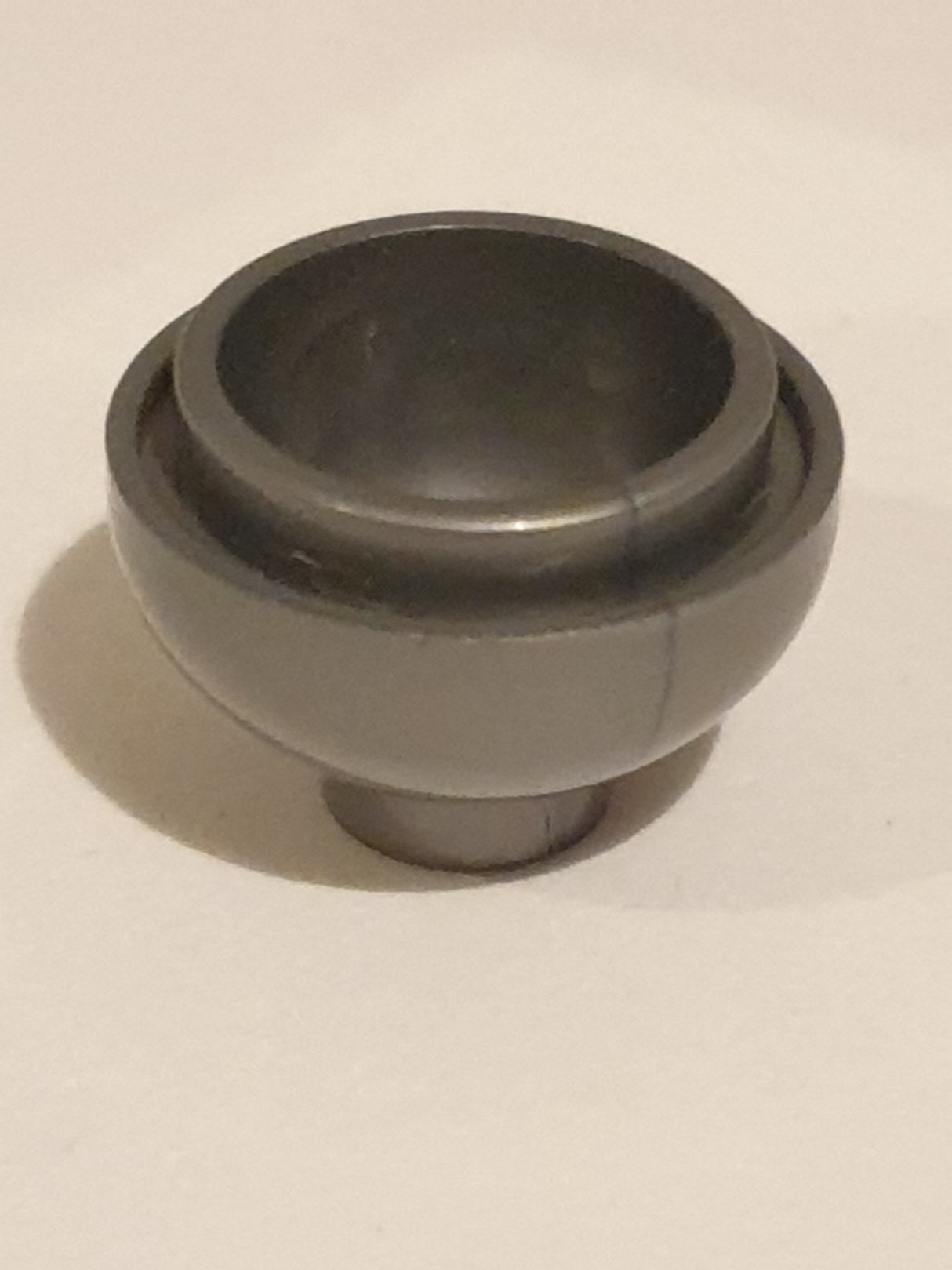 NEU Stein, rund 2 x 2 Kuppel Unterseite pearlsilber