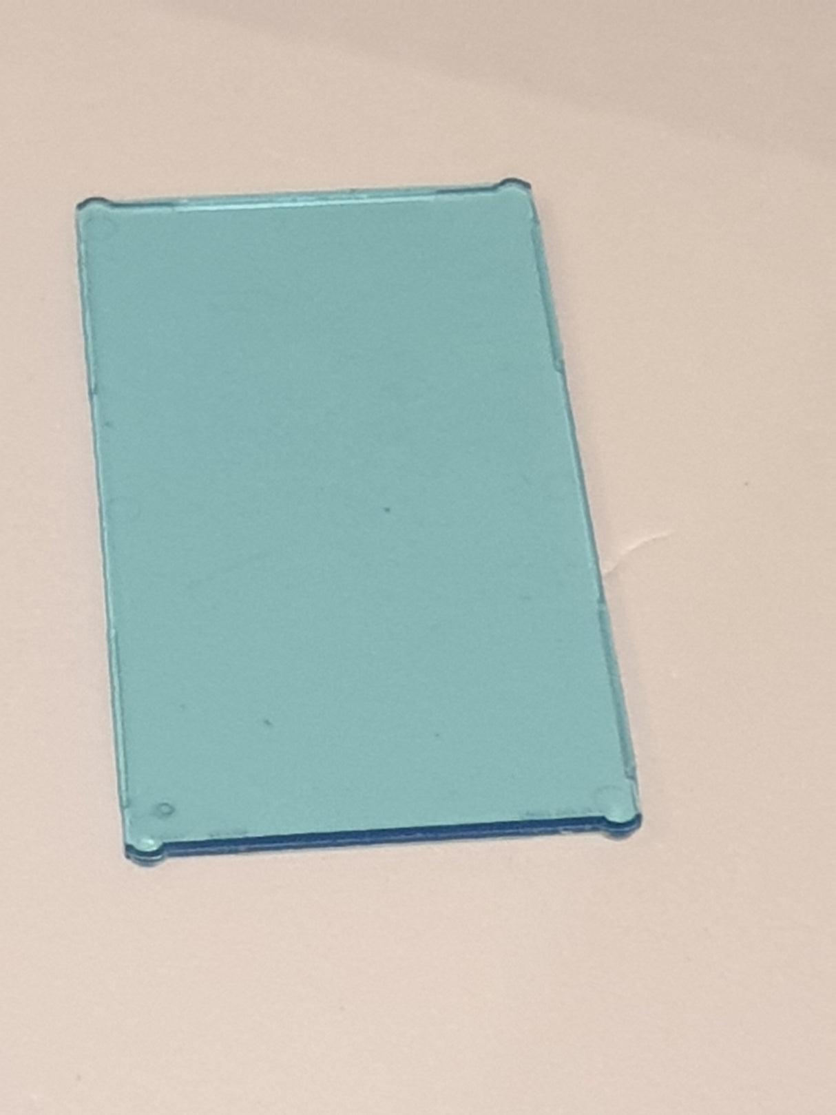 NEU Scheibe für Fenster 1 x 4 x 6 transparent hellblau