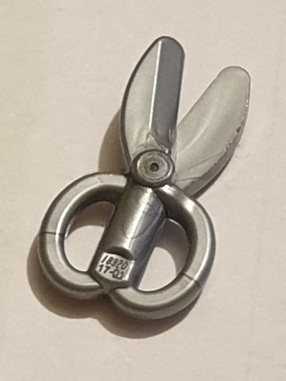 NEU Minifigur, Zubehör Schere pearlsilber