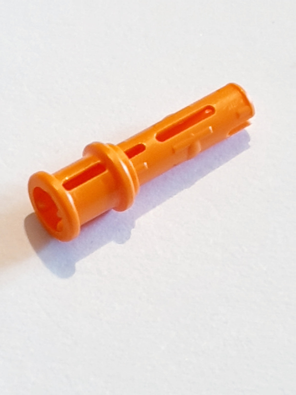 NEU Technik, Pin 3L mit Reibungsrillen und Stopper orange