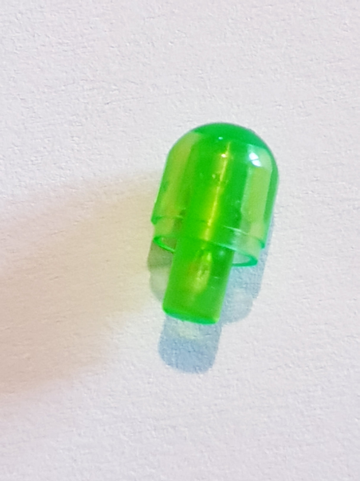 NEU Bar mit leichtem Deckel (Glühbirne) / Bionicle Barraki Auge transparent mediumgrün