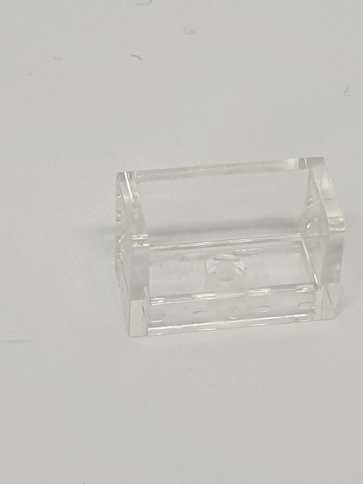 NEU Paneel 1 x 2 x 1 runden Ecken 2 Seiten transparent weiß