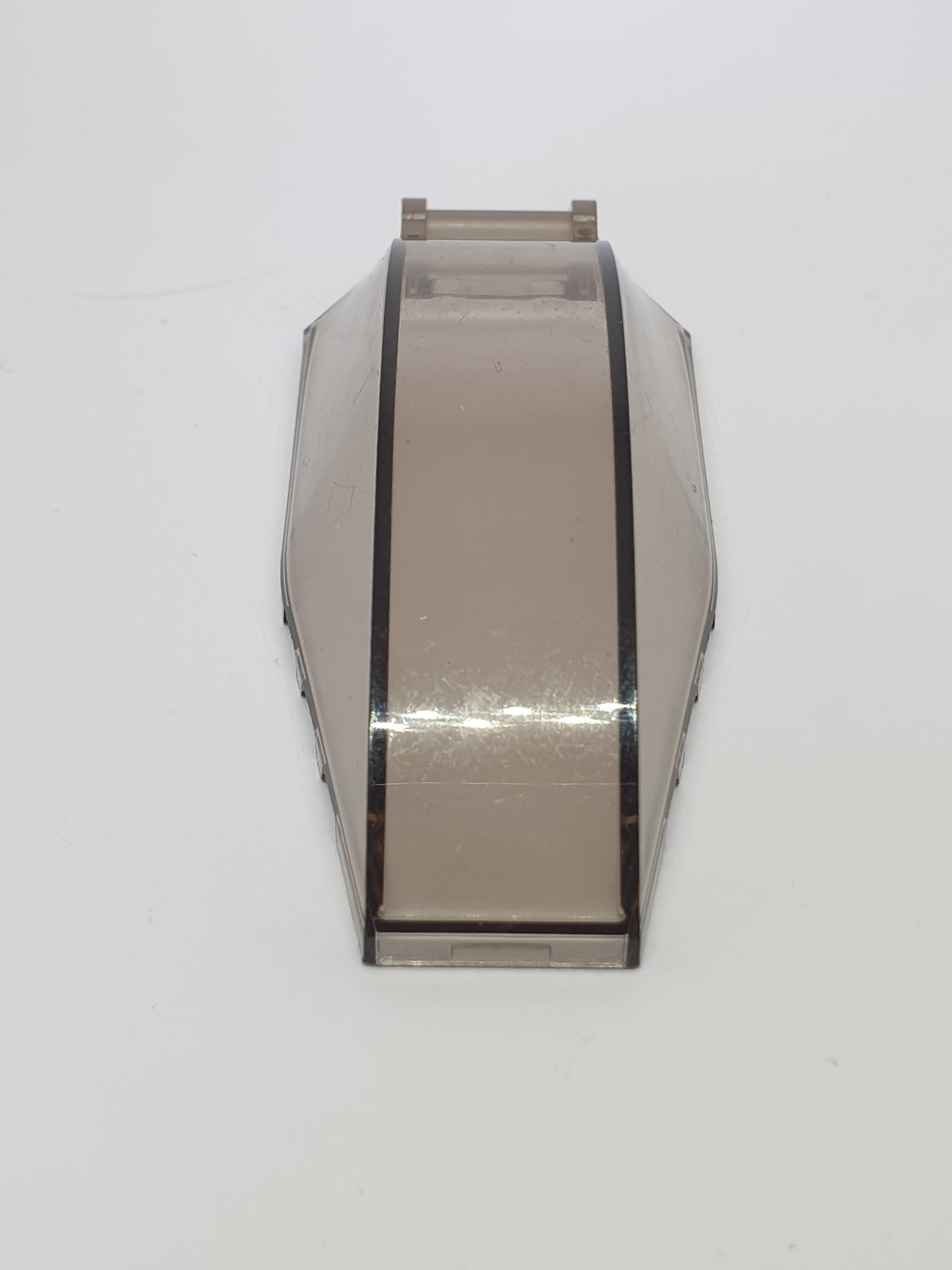 NEU Windschutzscheibe 8 x 4 x 2 gebogen mit Griff transparent braun (alt: schwarz)