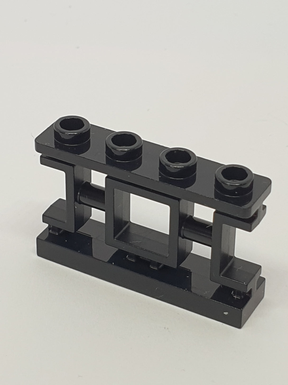 NEU Zaun 1 x 4 x 2 ornamentales asiatisches Gitter mit 4 Noppen schwarz