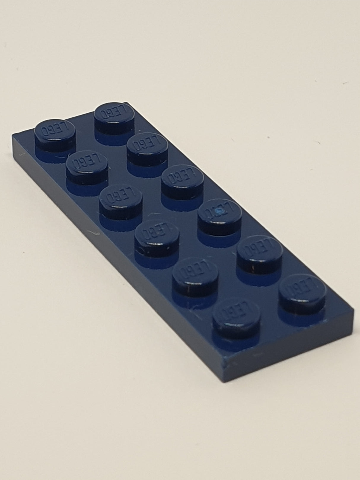 NEU Platte 2 x 6 dunkelblau