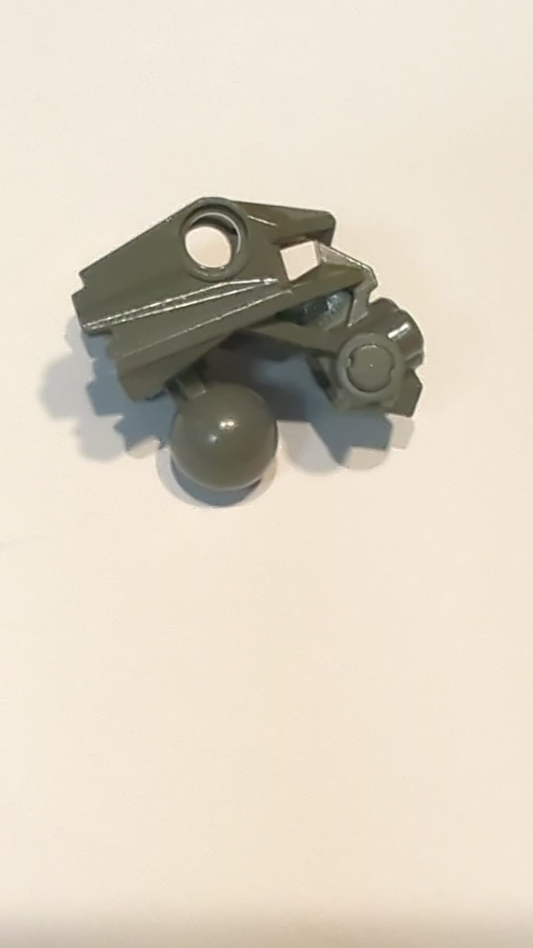 Bionicle Kopfverbindungsblock (Toa Metru) neudunkelgrau