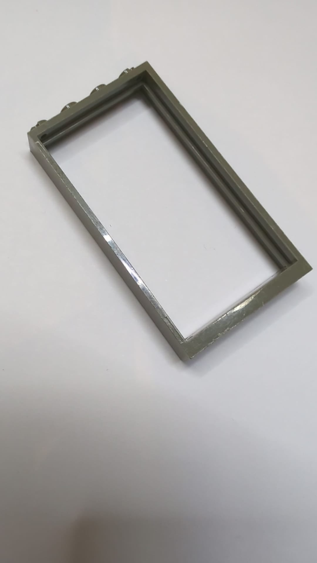 1x4x6 Türrahmen mit 4 Löchern dunkelgrau