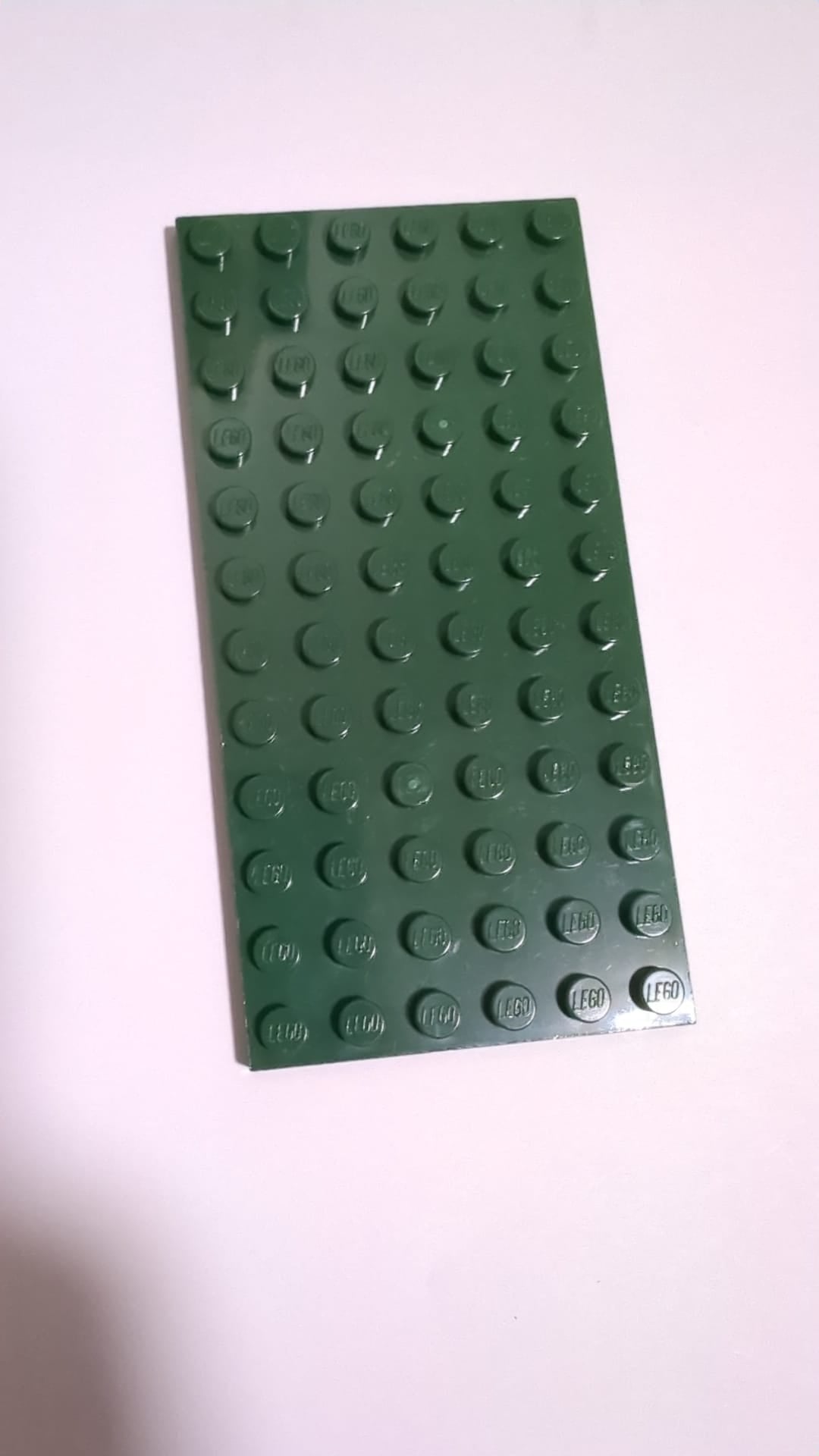 6x12 Platte dunkelgrün