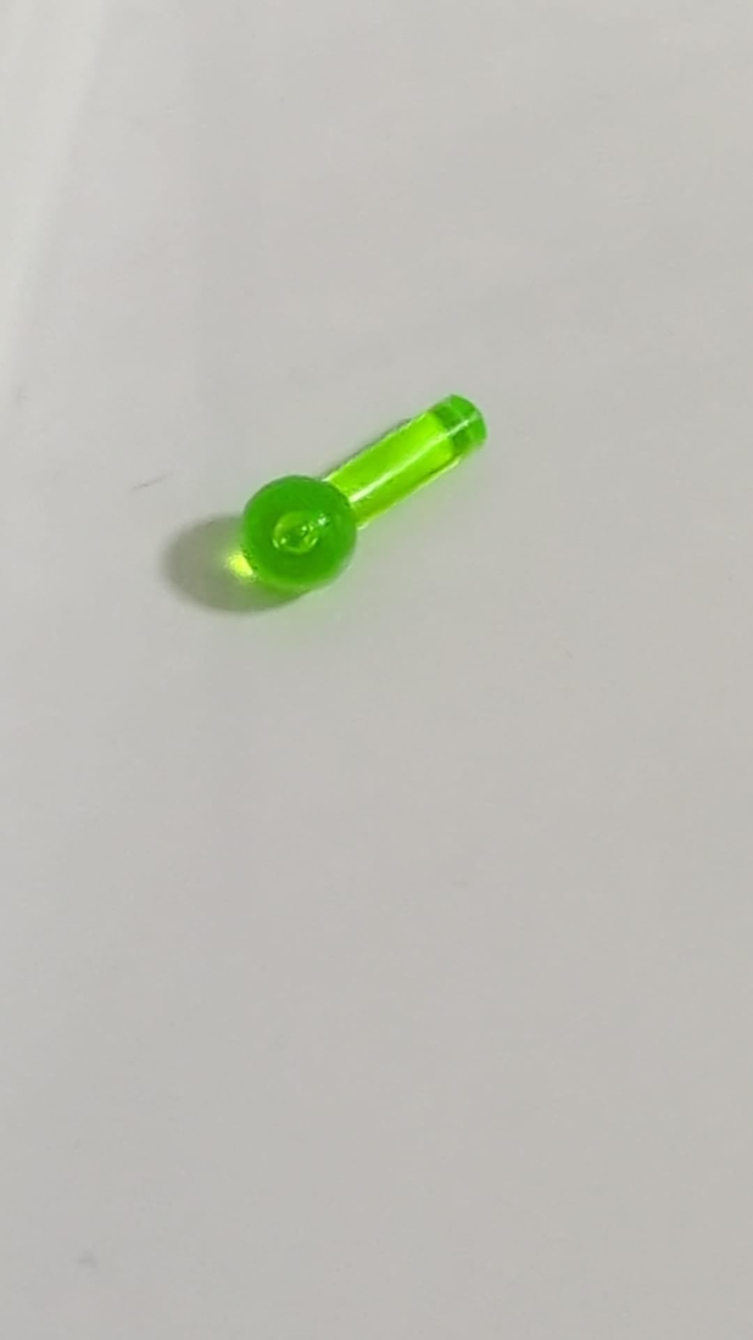 Stange 1L mit Anhängerkupplung transparent mediumgrün