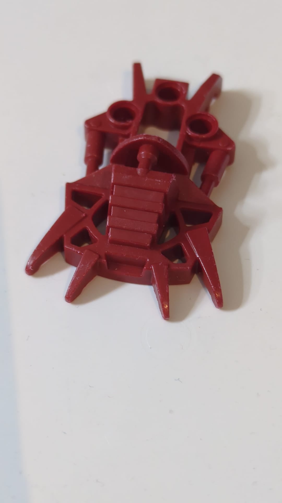 Bionicle Fuß Toa Inika Clawed dunkelrot