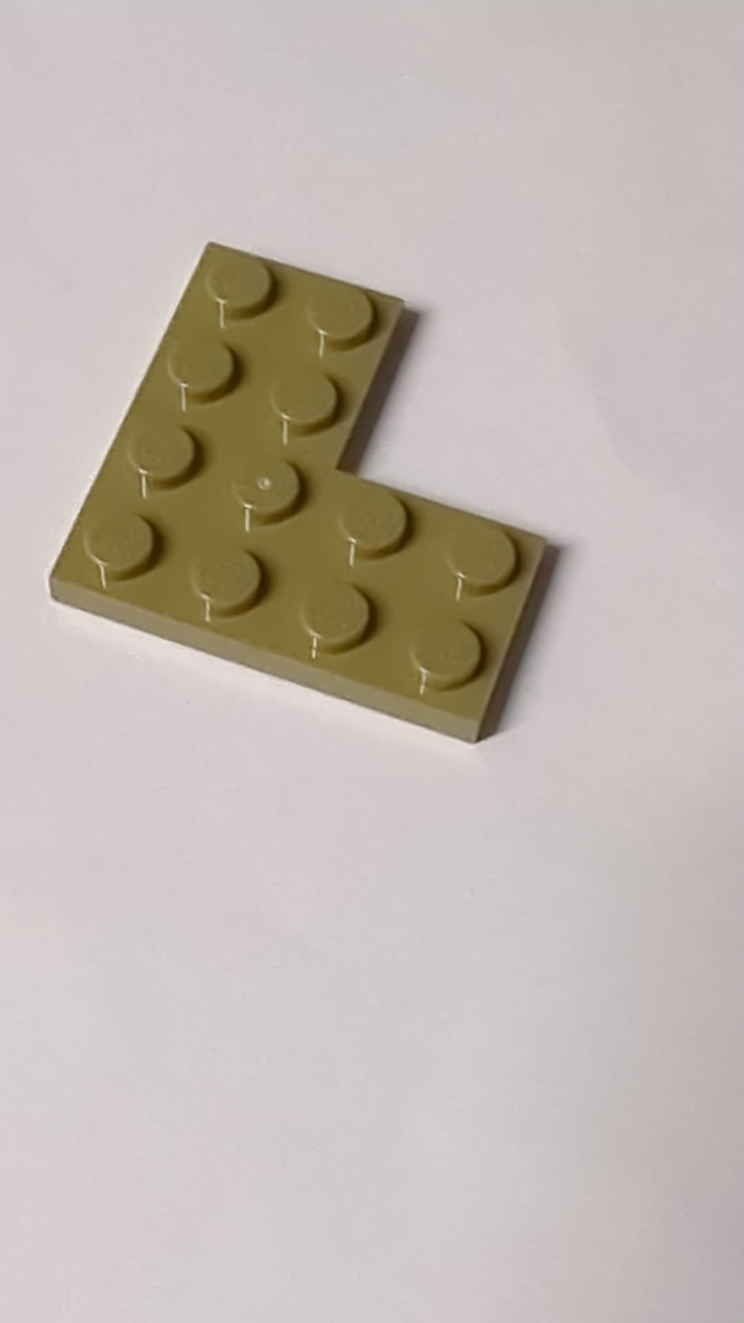 2x4x4 Ecke / Eckplatte dunkelbeige