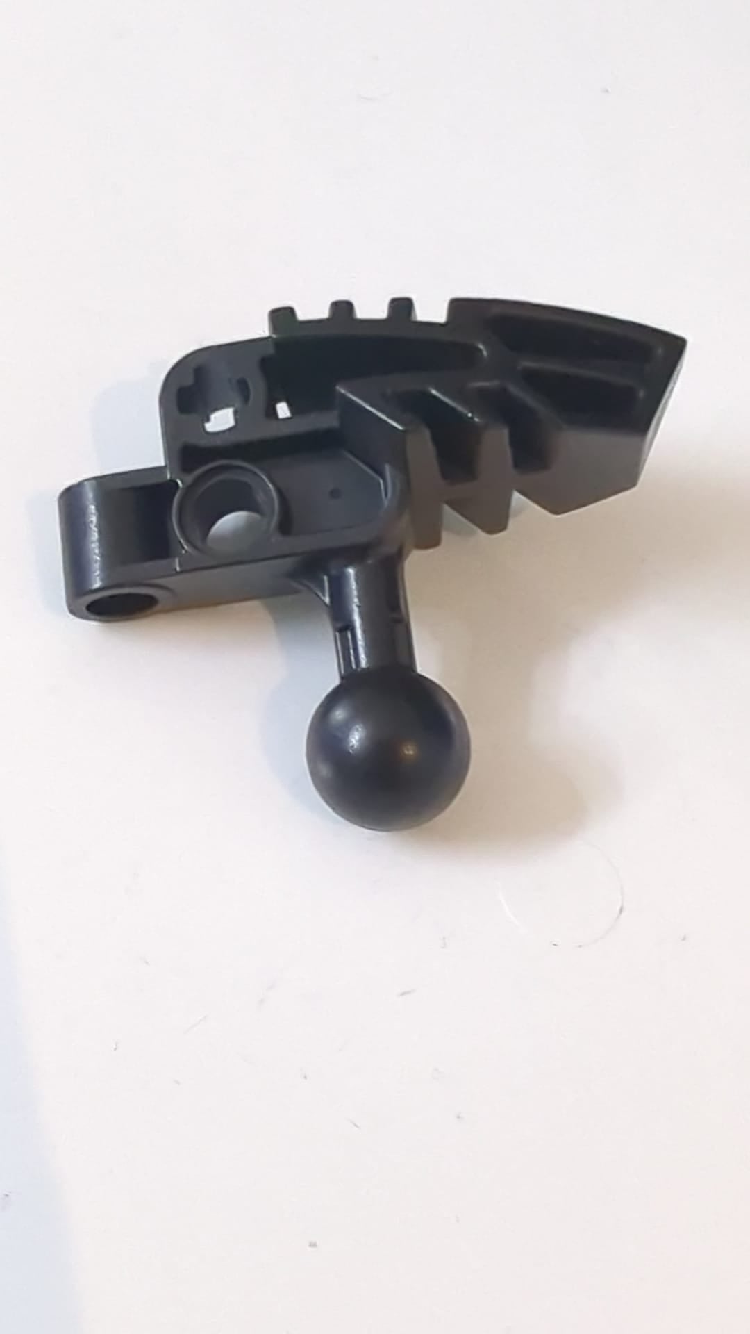 Bionicle-Kopf-Verbindungsblock (Vahki) schwarz
