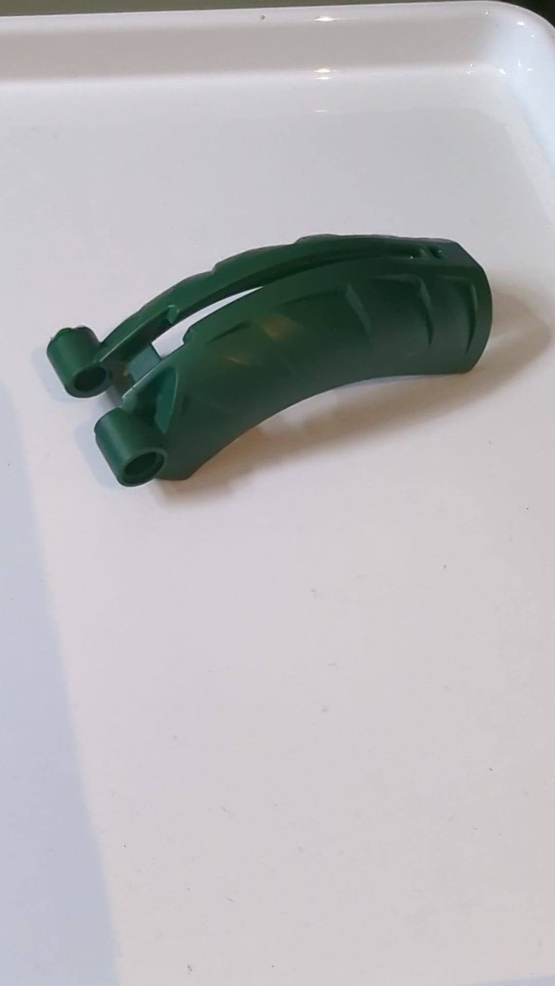 Bionicle Rahkshi Rückseite mit Rille dunkelgrün