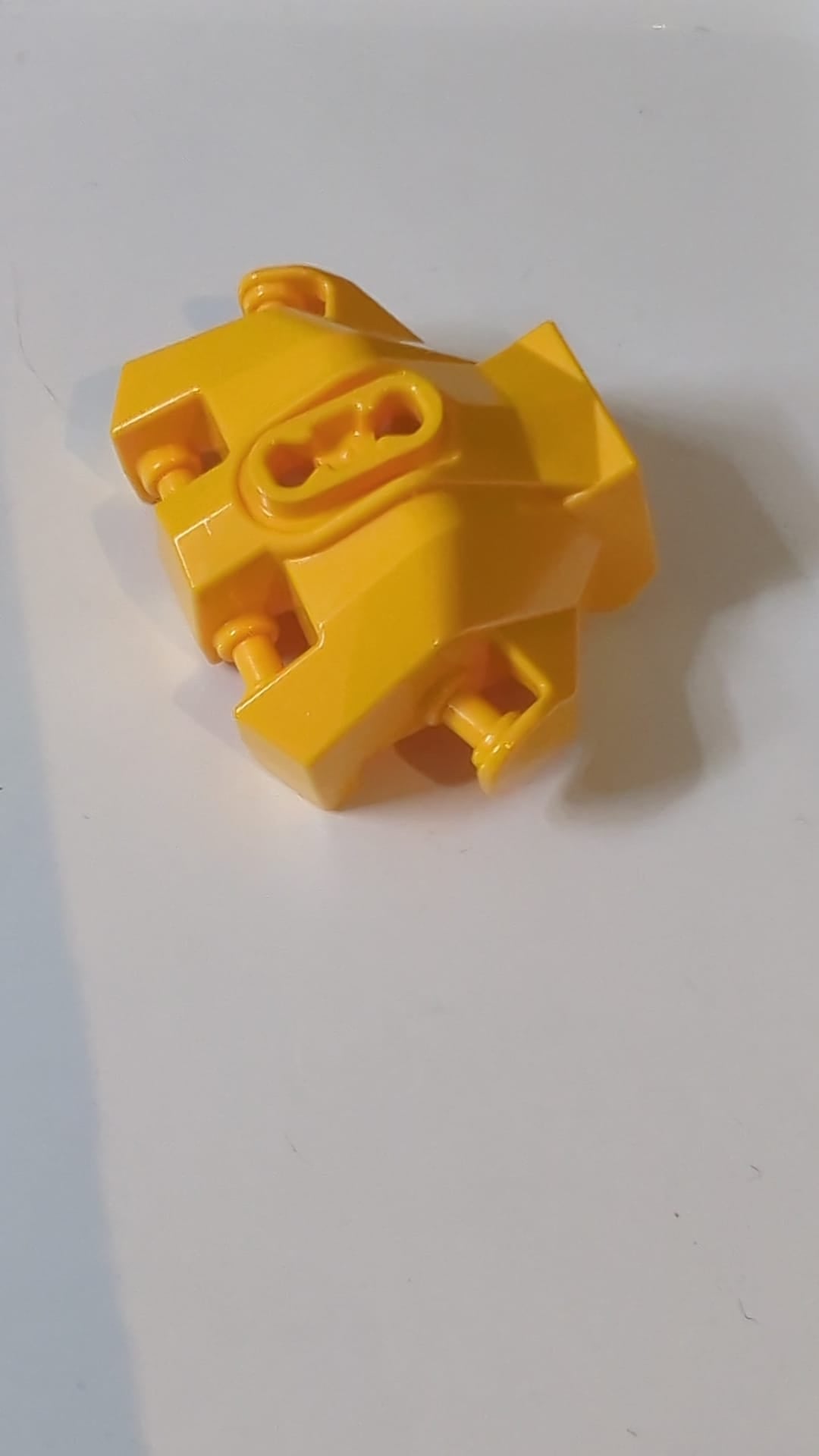 Hero Factory Handrüstung mit Griffen für Clips hellorange