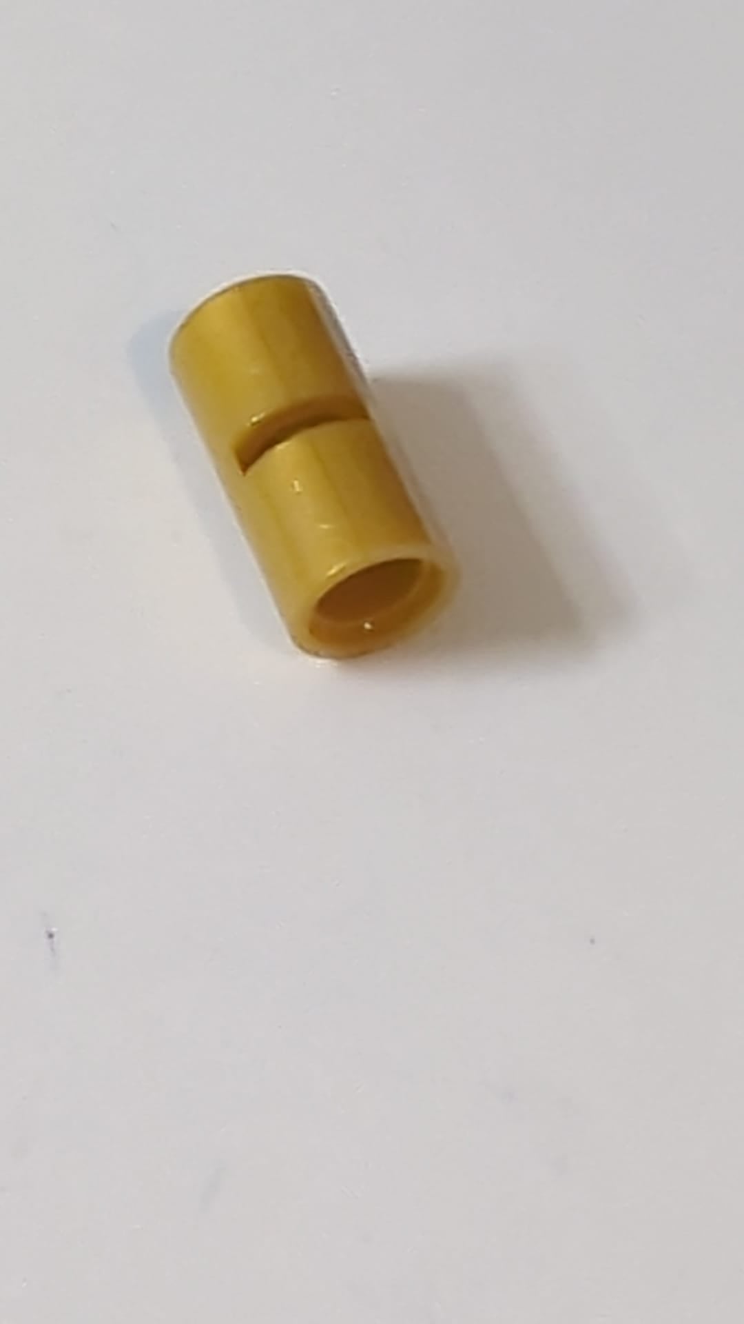 Technic, Stiftverbinder rund 2L mit Schlitz "Stiftverbinder rund" pearlgold
