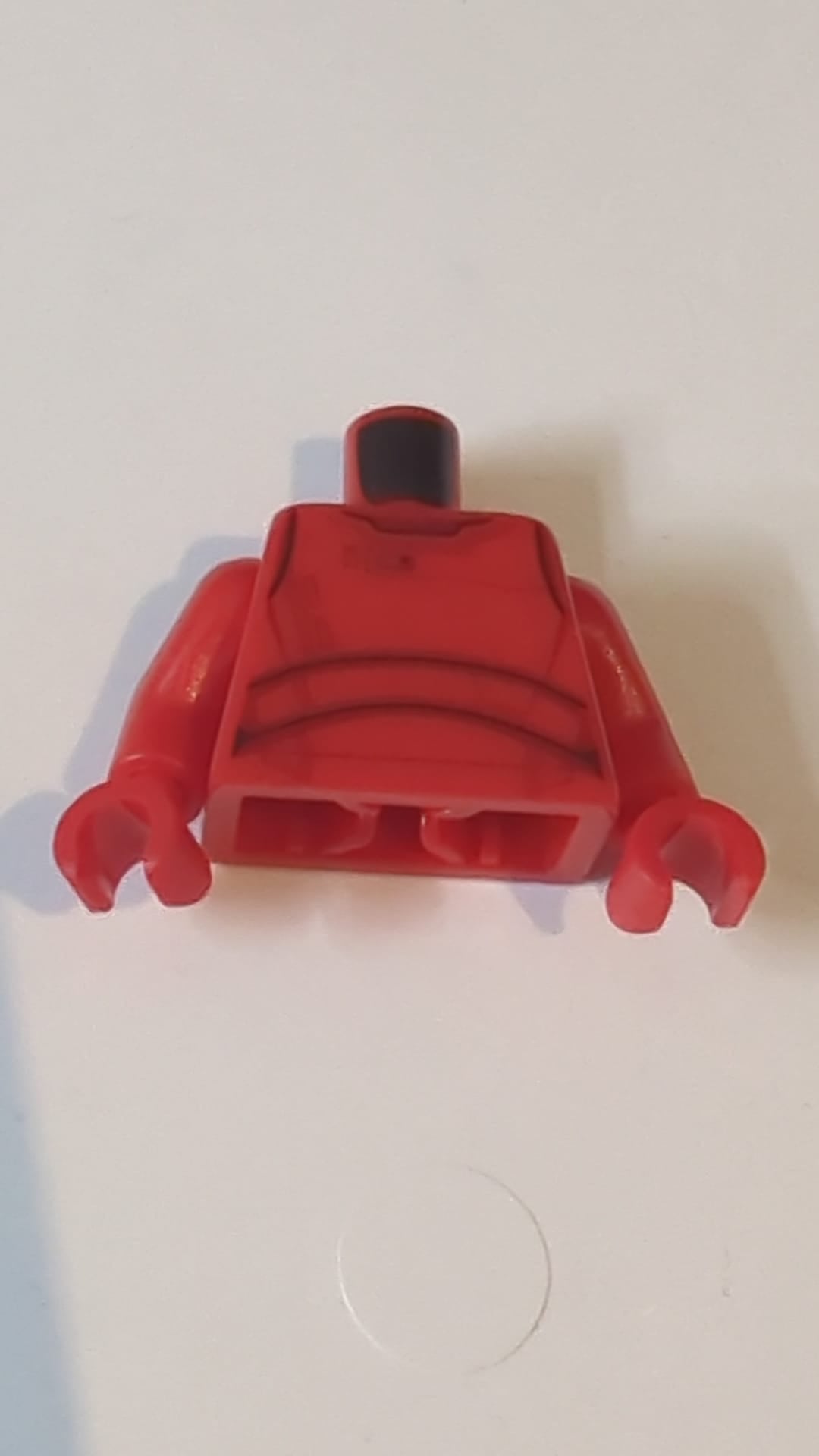 Torso SW Elite Prätorianergarde Rüstungsmuster / Rote Arme / Rote Hände rot