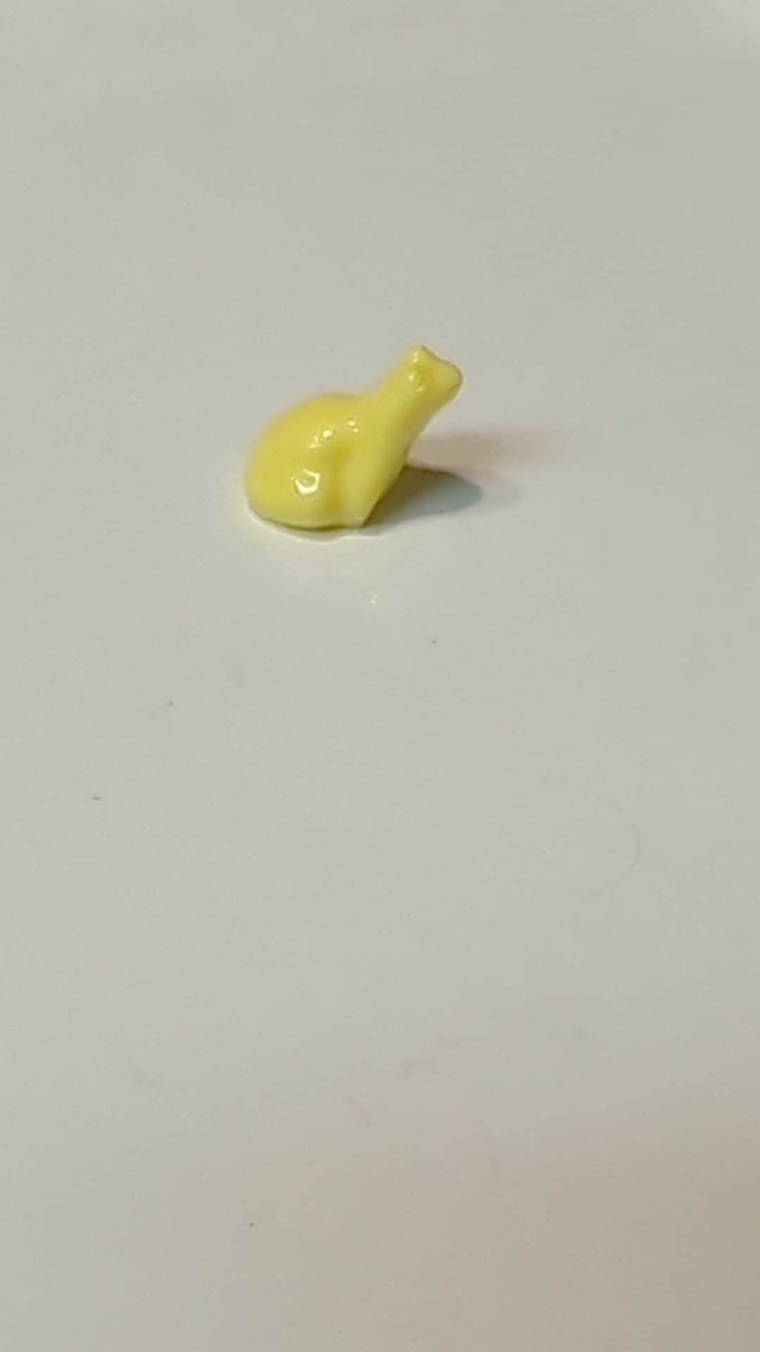 NEU Frosch hellgelb