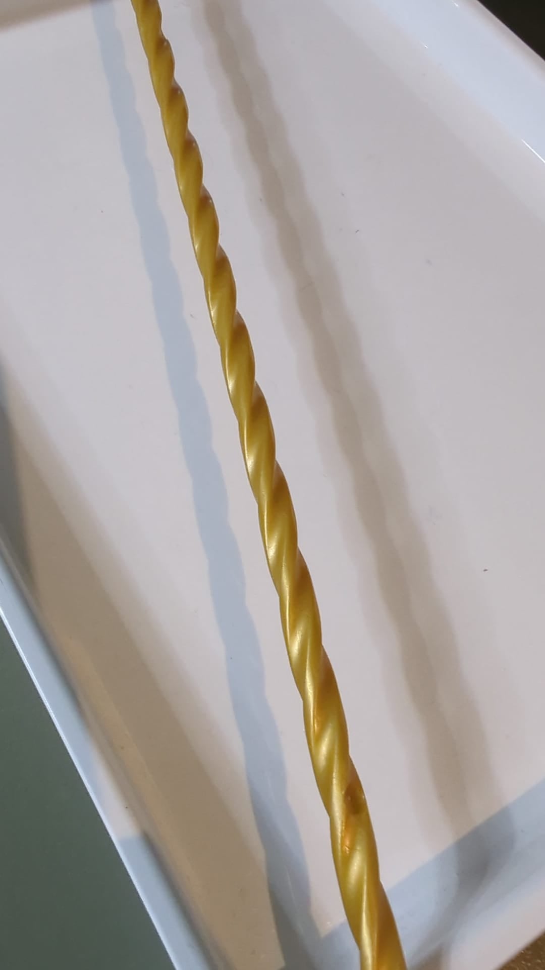 Rutschspiralstange 32L pearlgold