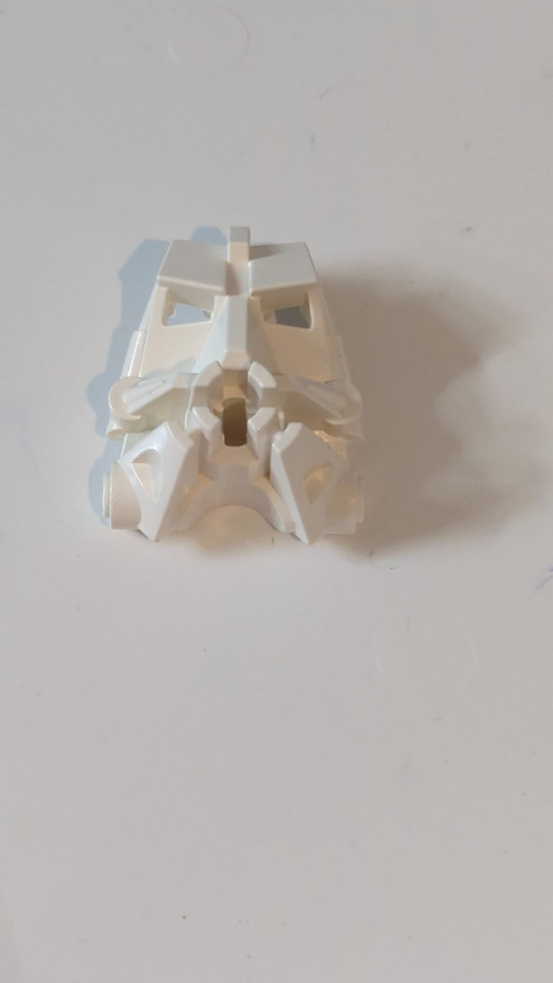 3x4x1 2/3 Bionicle-Kopf-Verbindungsblock weiß
