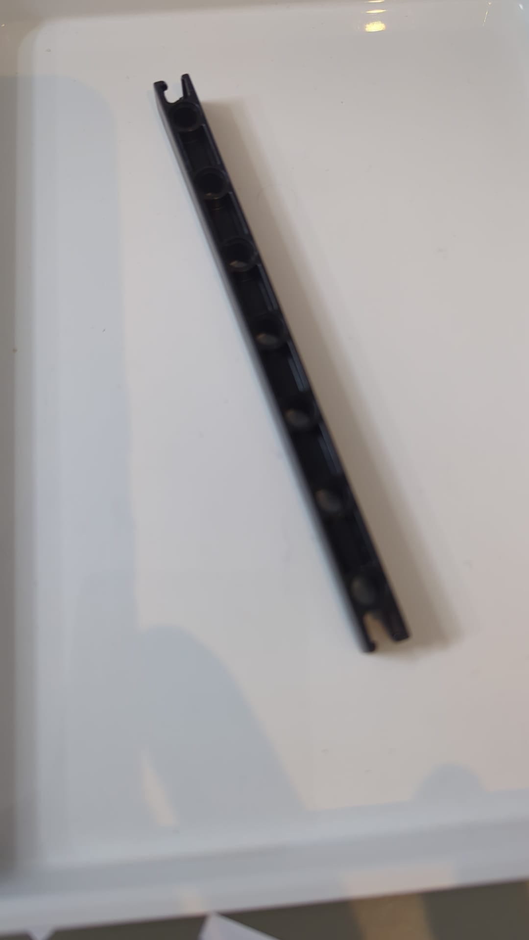 Znap-Träger 15, 7 Löcher schwarz