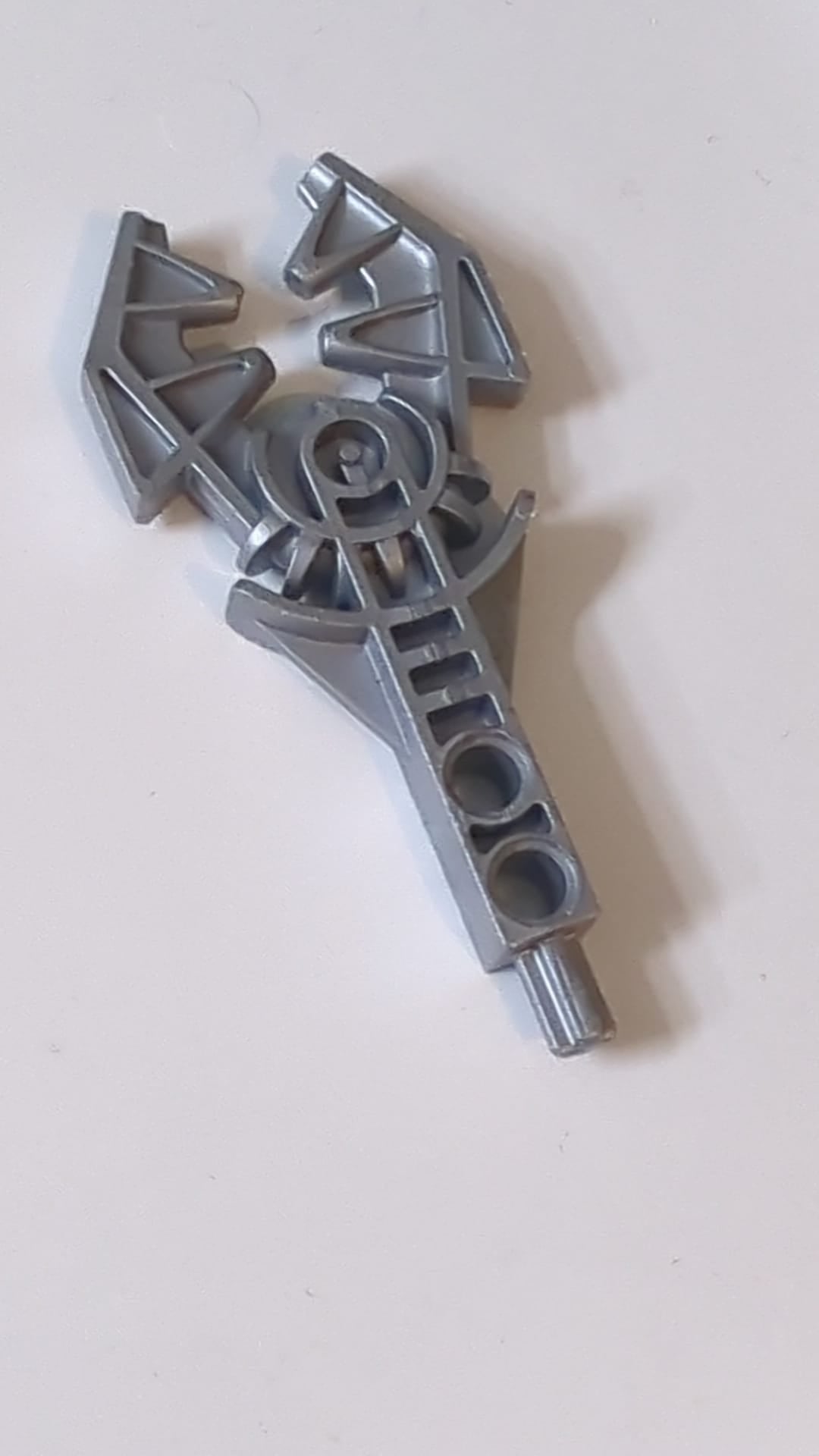 Bionicle-Waffe Rahkshi-Stab der Macht (Vorahk) pearl hellgrau