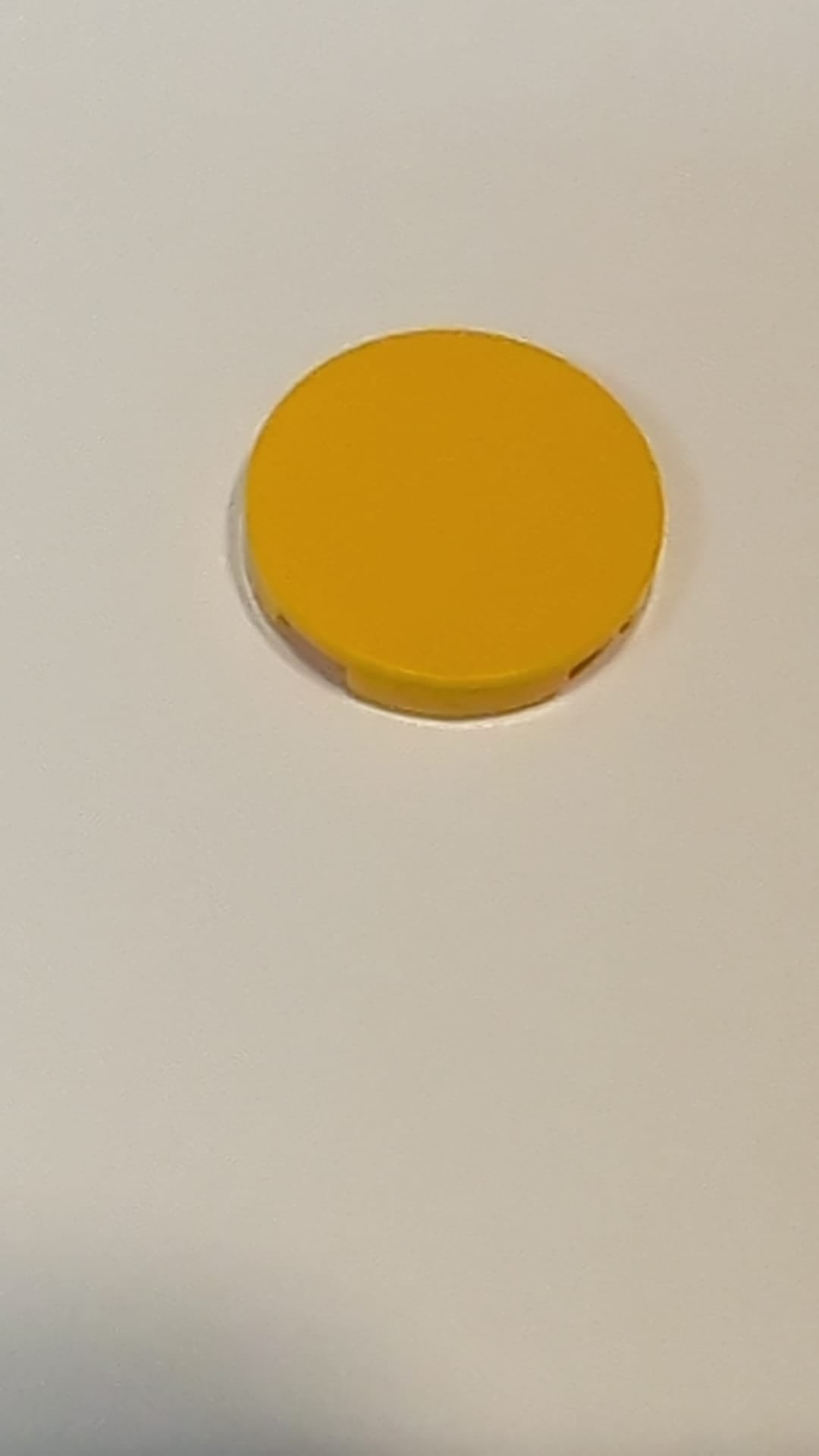 2x2 Fliese rund (O Boden) Bright Light Orange