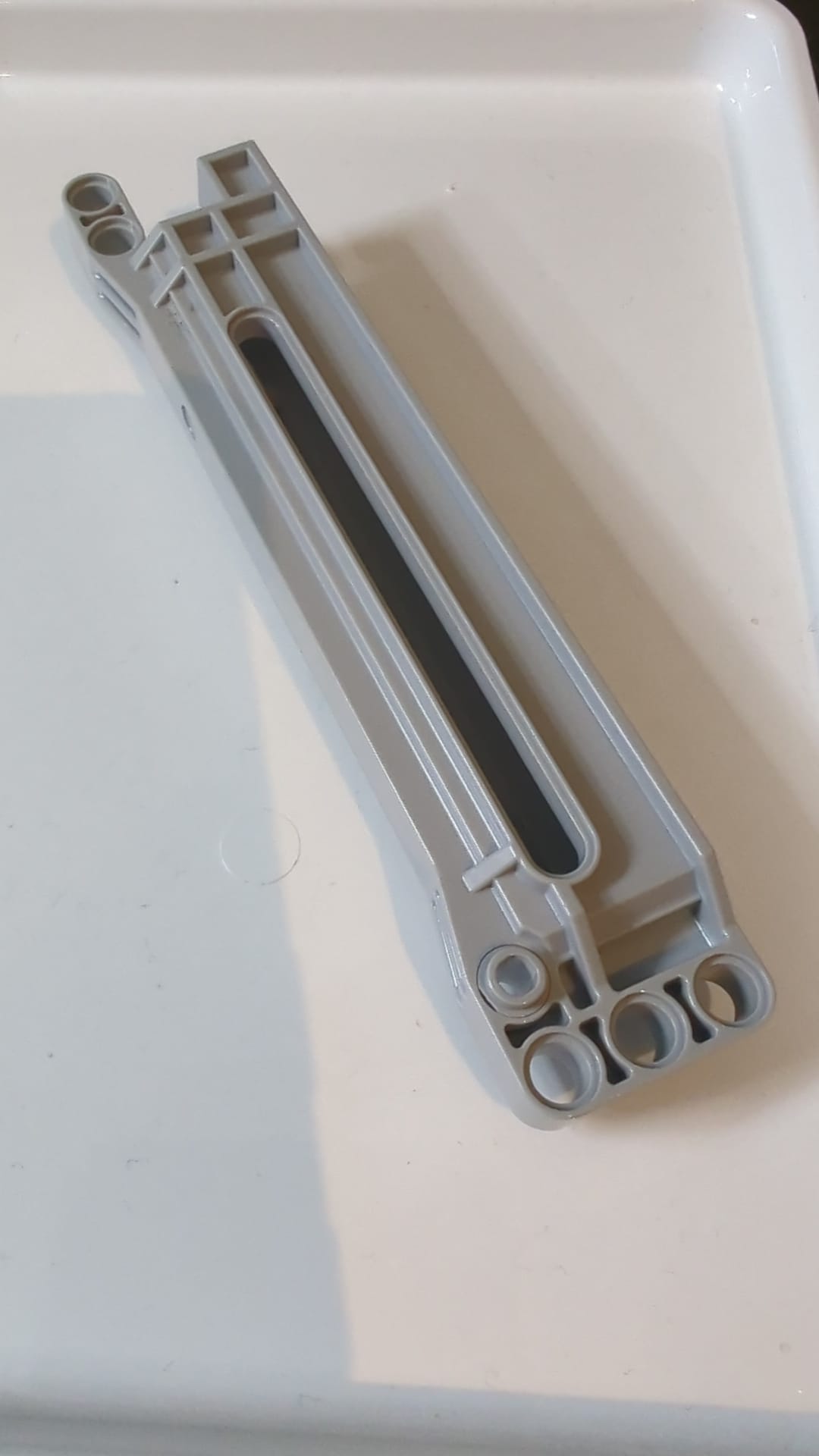 1x14x2 Technic, Zahnstangengehäuse neuhellgrau