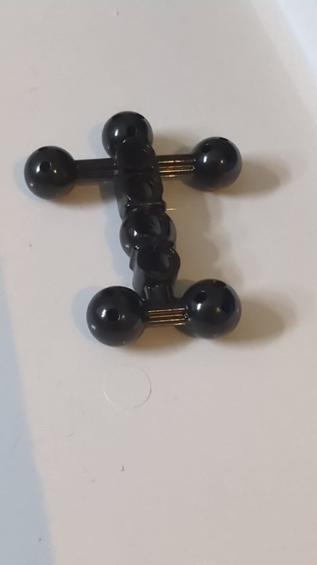 Hero Factory Torso, extra klein mit 5 Kugelgelenken schwarz
