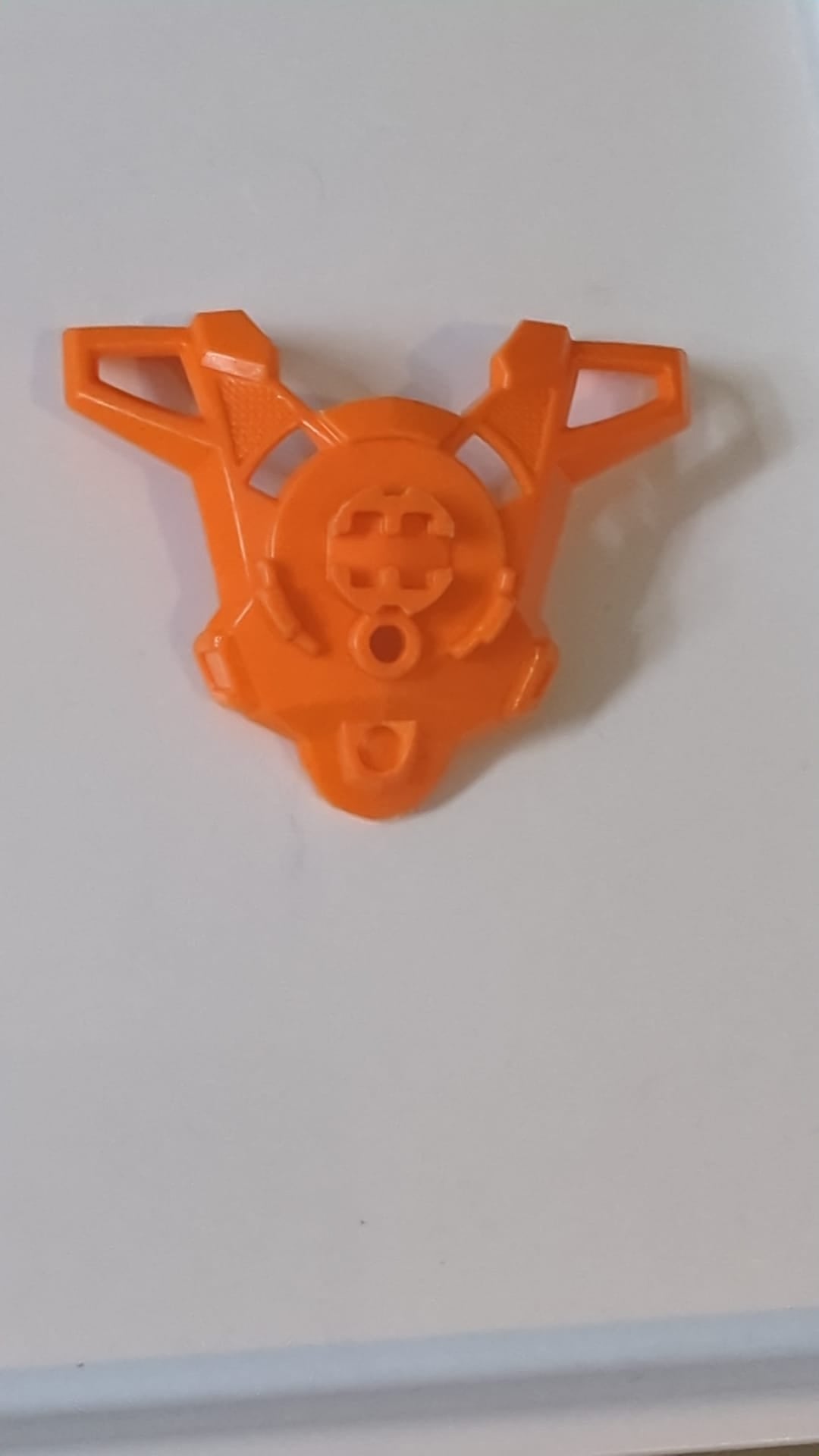 Hero Factory Brustpanzer mit trapezförmigen Schultern orange
