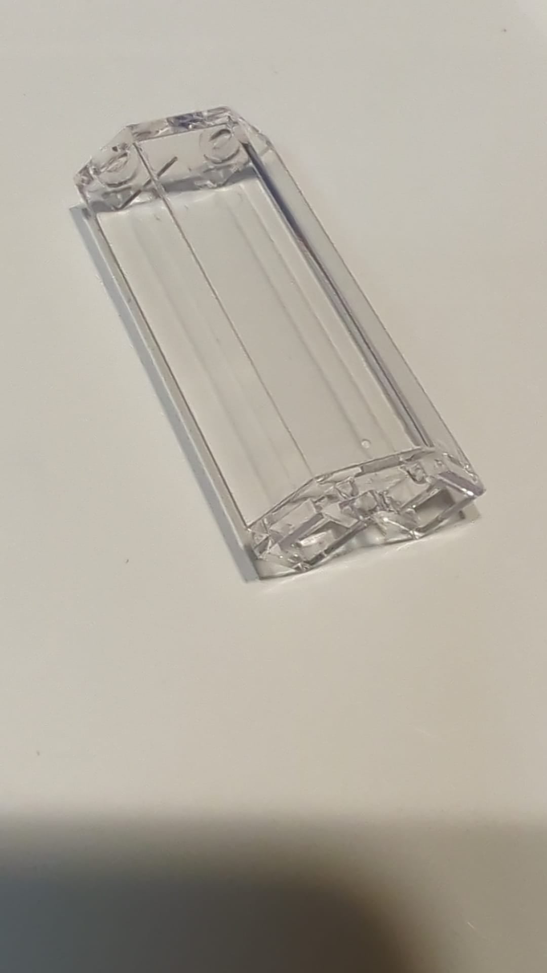 NEU 2 x 2 x 5 Paneel für Wandecke transparent weiß