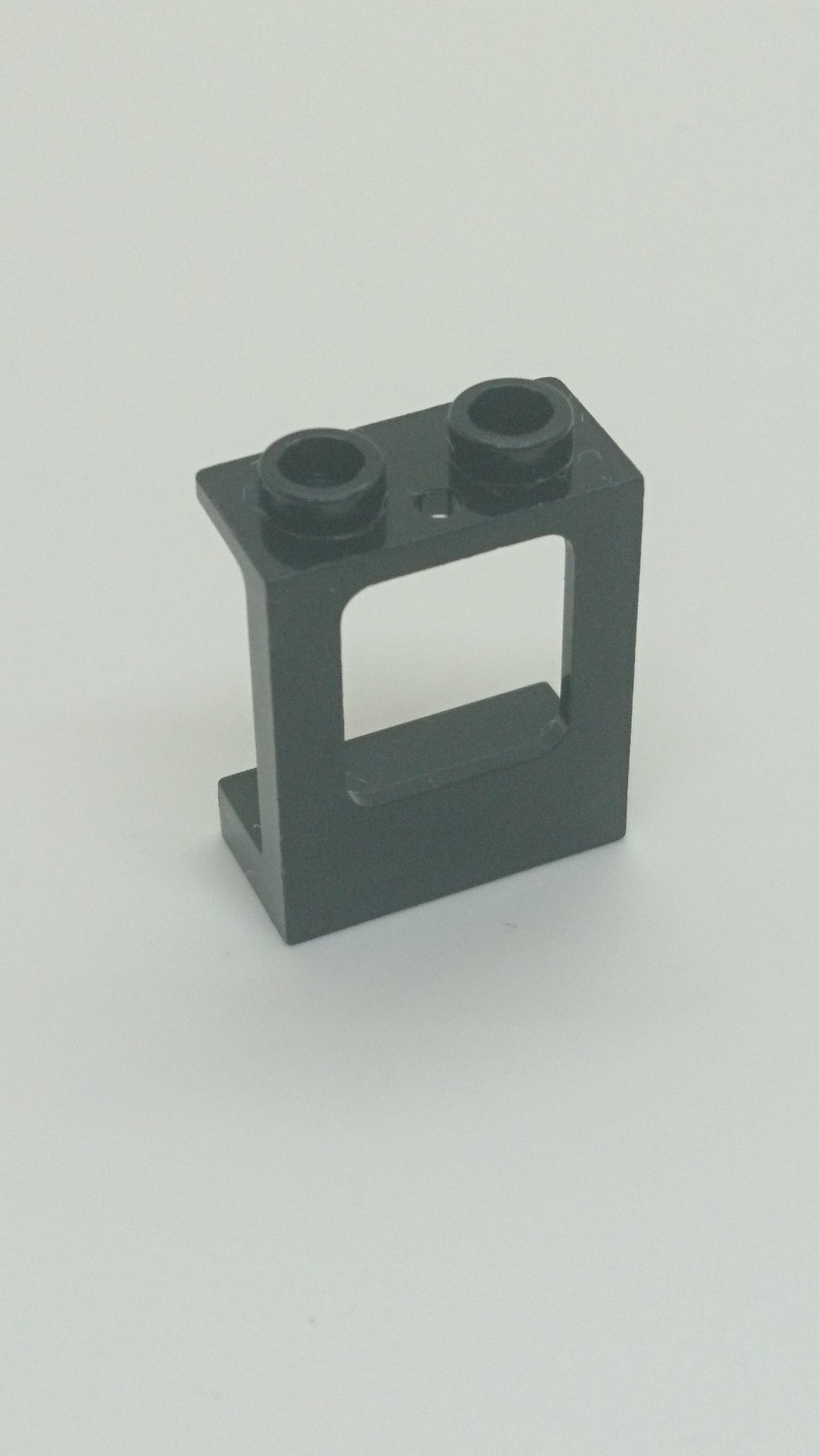 NEU Fenster 1 x 2 x 2 glatt, Loch oben und Unten für Glass schwarz