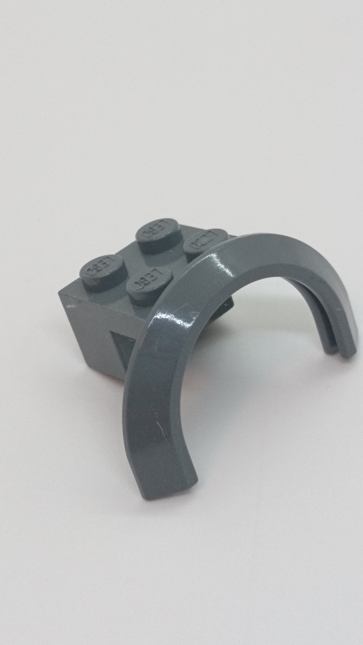 NEU Fahrzeug, Kotflügel 4 x 2 1/2 x 1 2/3 mit Bögen neudunkelgrau