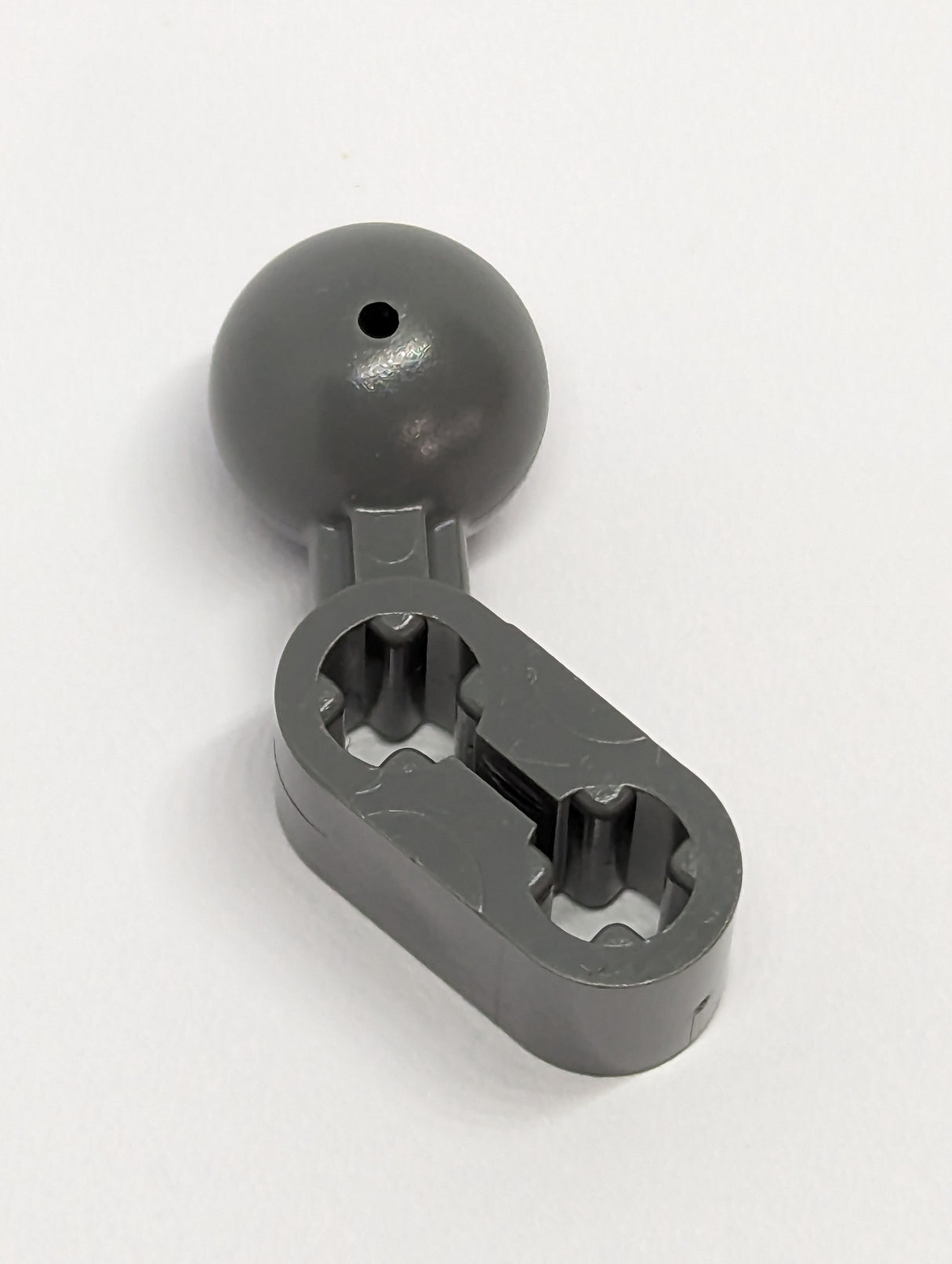 NEU Technik Liftarm modifiziert gewinkelte Kugel 1 x 2 neudunkelgrau