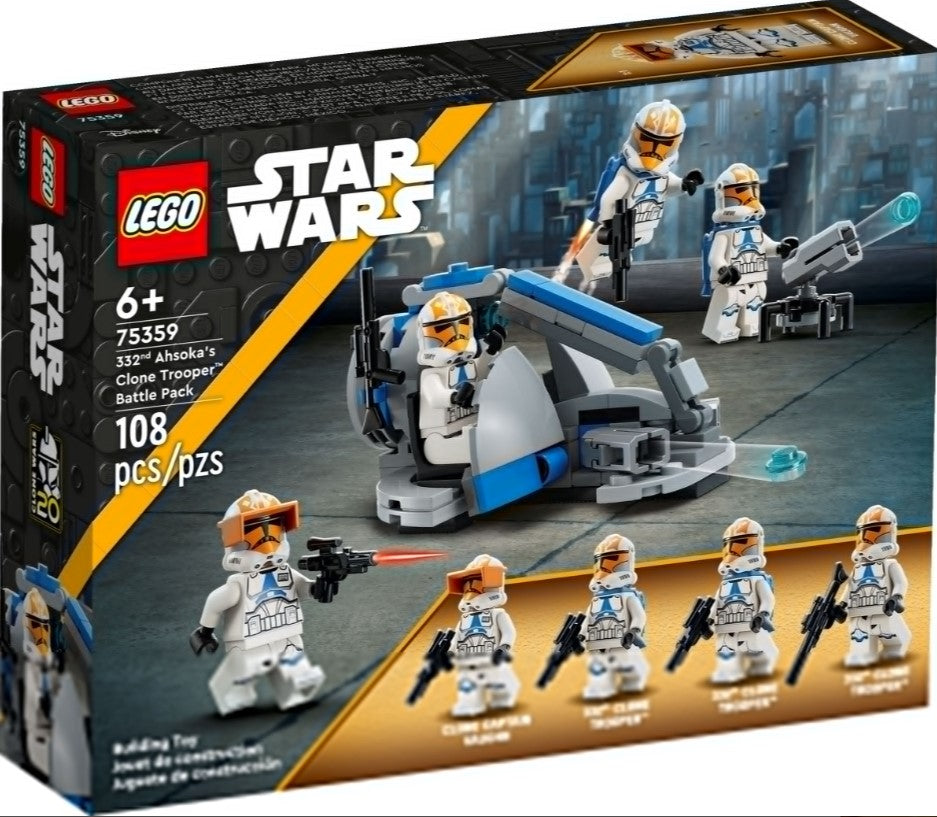 NEU LEGO® Star Wars 75359 Ahsokas Clone Trooper™ der 332. Kompanie – Battle Pack