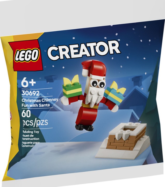 NEU LEGO® Creator 30692 Der Weihnachtsmann im Schornstein Polybag/Polybag