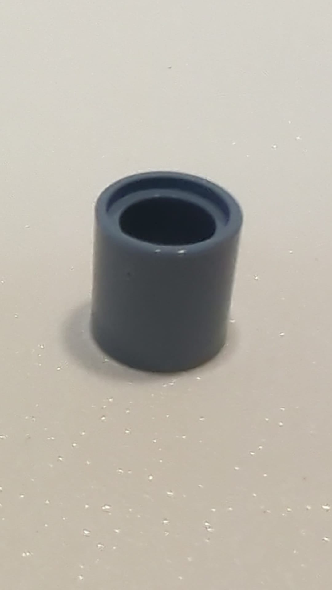 NEU Technik, Liftarm dick 1 x 1 Abstandhalter sandblau