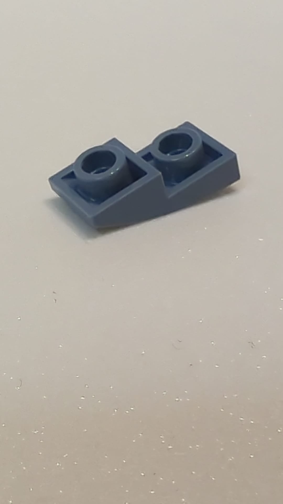 NEU Bogenstein 2 x 1 x 2/3 invertiert sandblau