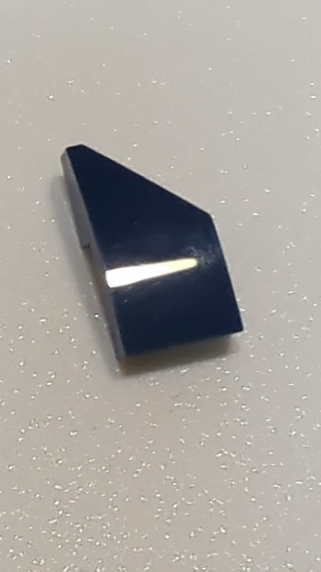 NEU Fliese gebogen Keil 2 x 1 x 2/3 Rechts dunkelblau