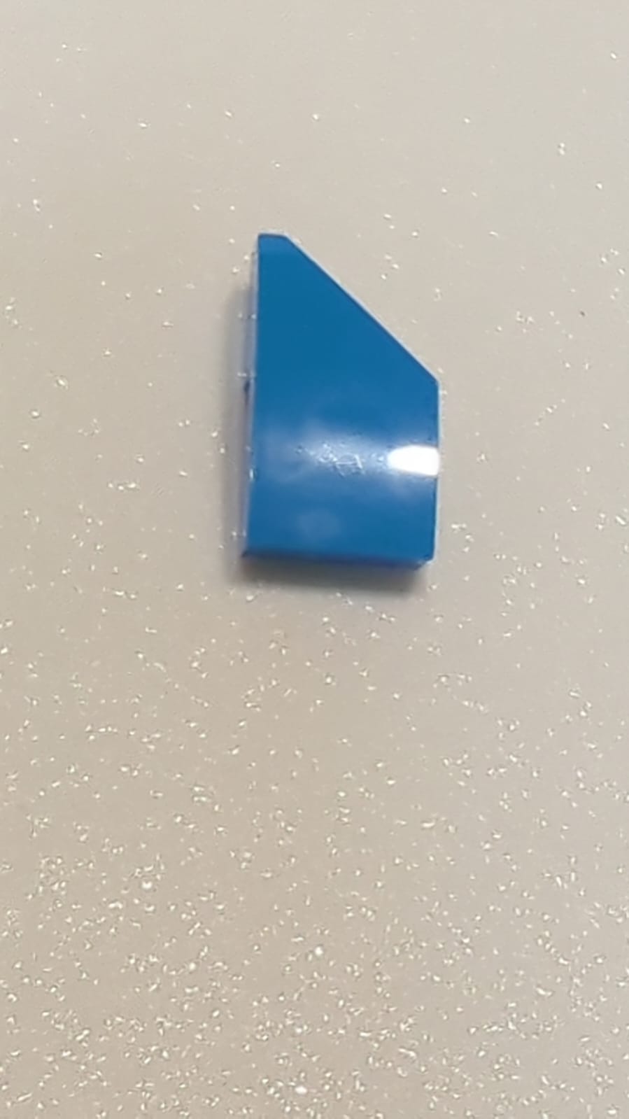 NEU Fliese gebogen Keil 2 x 1 x 2/3 Rechts dunkelazur