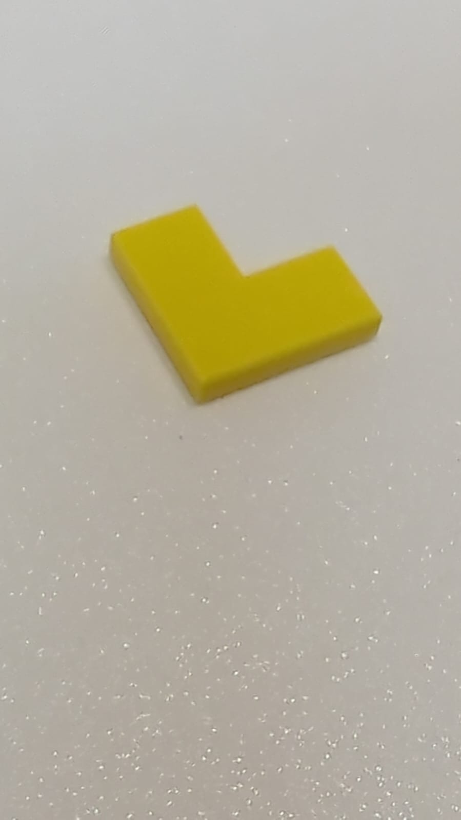 NEU Fliese 2 x 2 Ecke gelb