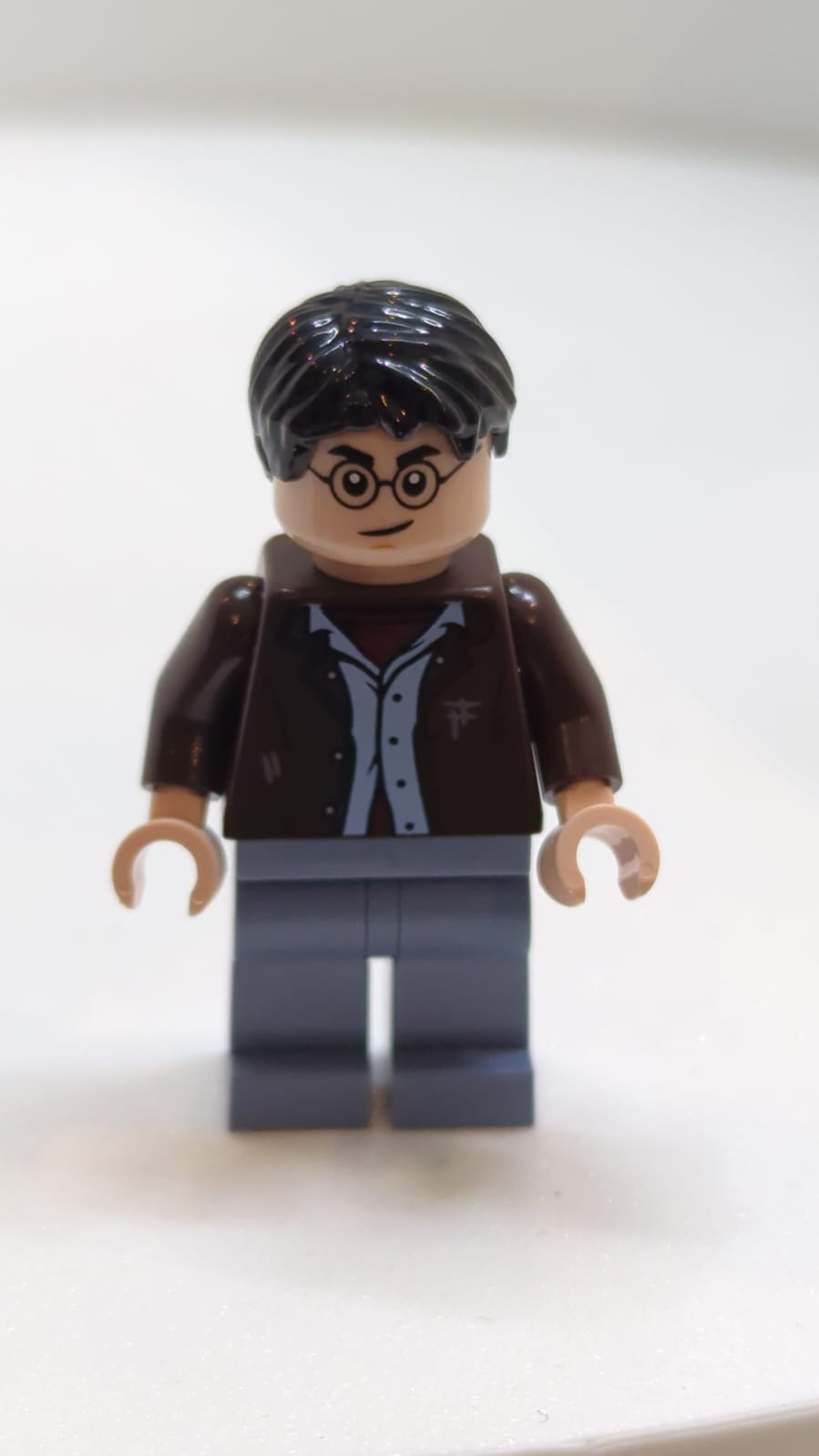 NEU Harry Potter - dunkelbraune offene Jacke, sandblaue Hose hp528