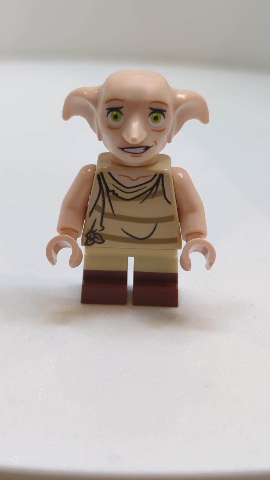 NEU Dobby (Elf) - nougat (hell), neubraune Stiefel hp534