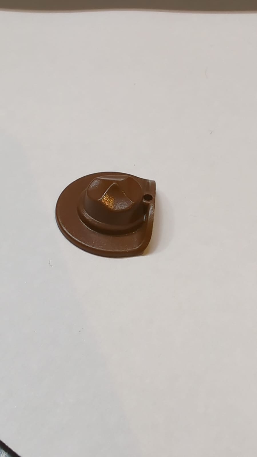 Minifigure, Headgear Hat, Wide Brim Flat