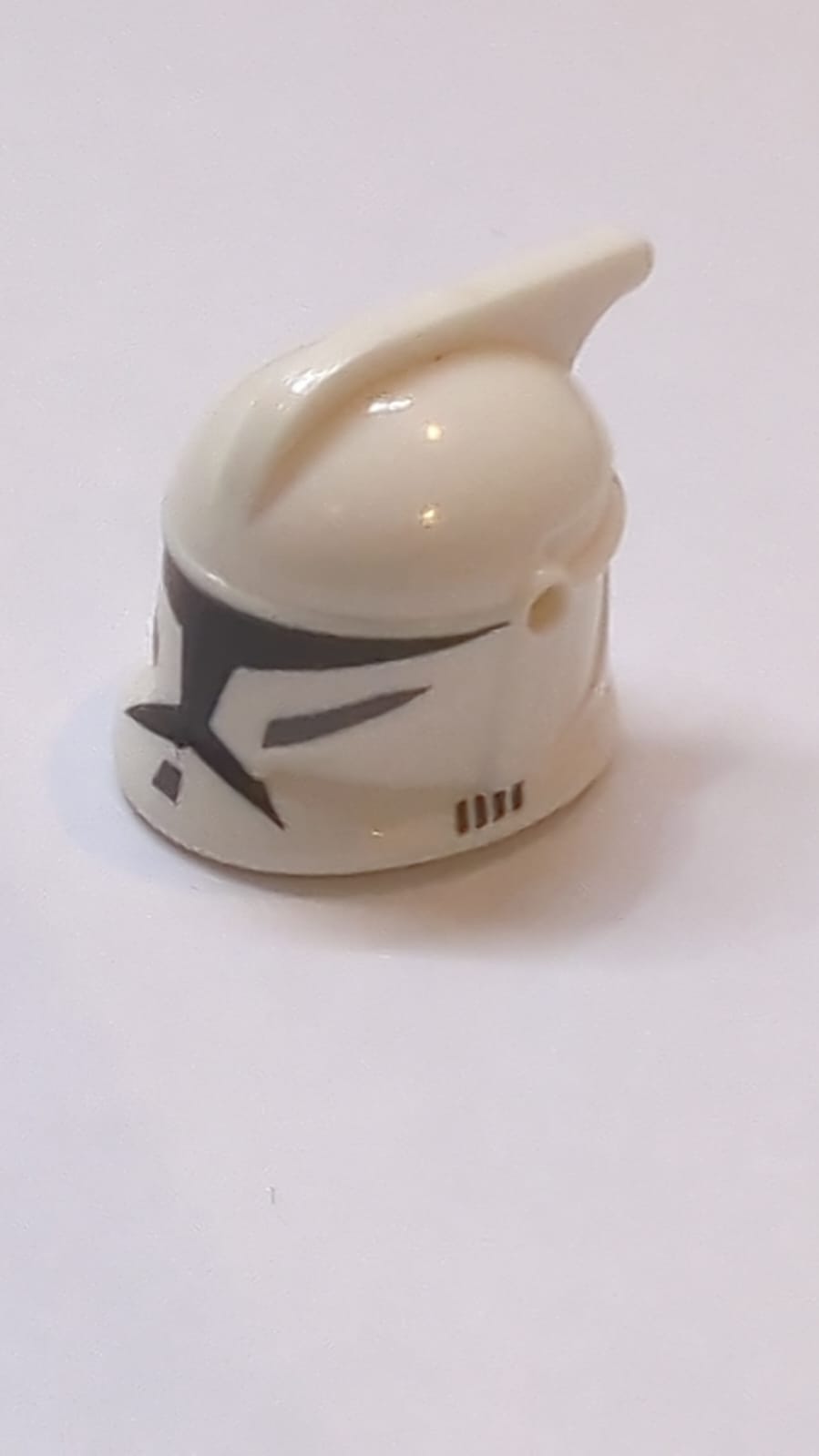 Kopfbedeckung Helmausrüstung SW Klonkrieger mit Löchern, Standardmuster weiß