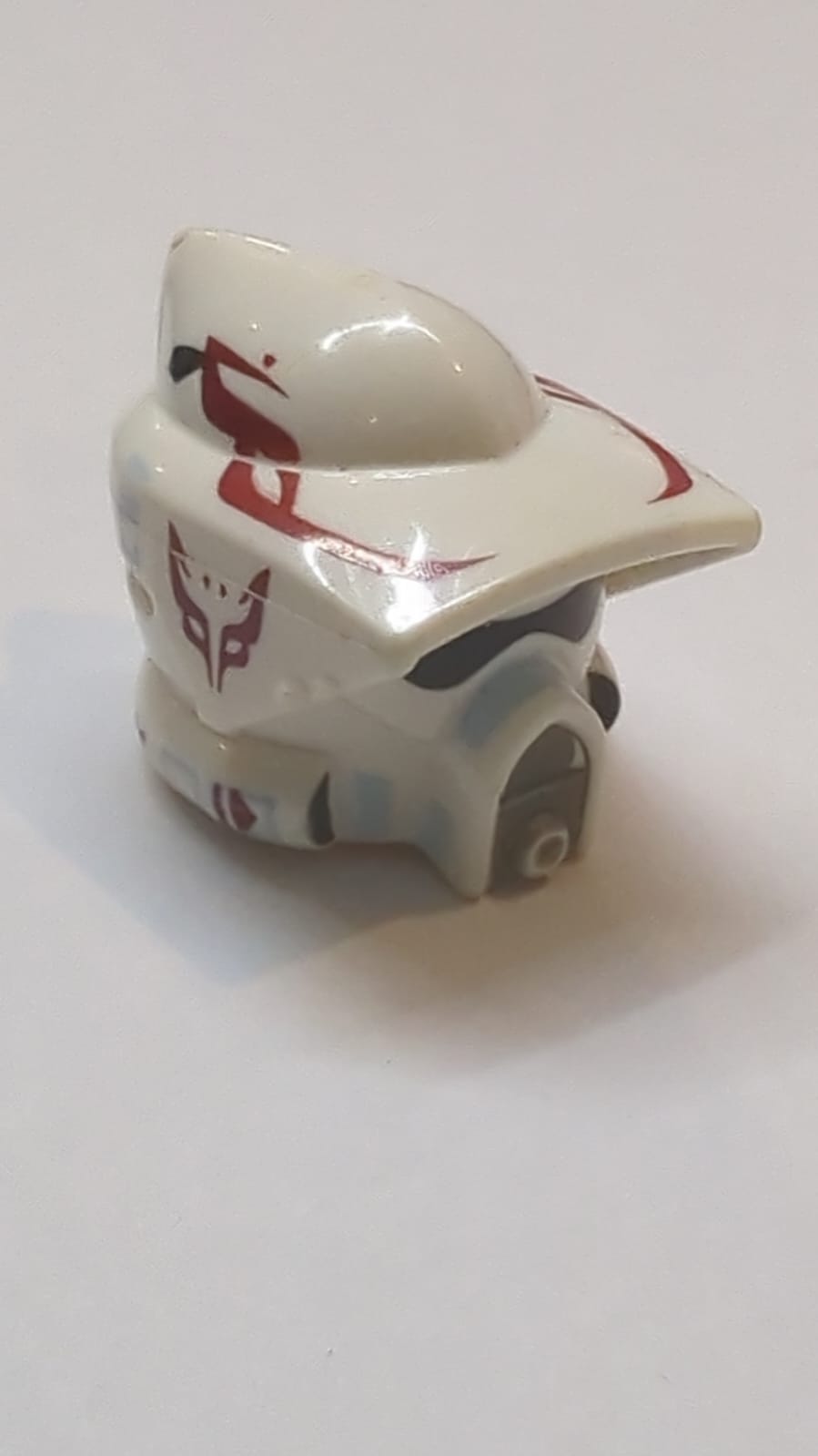 Kopfbedeckung Helm SW ARF-Truppler mit Rancor-Bataillon-Muster, weiß