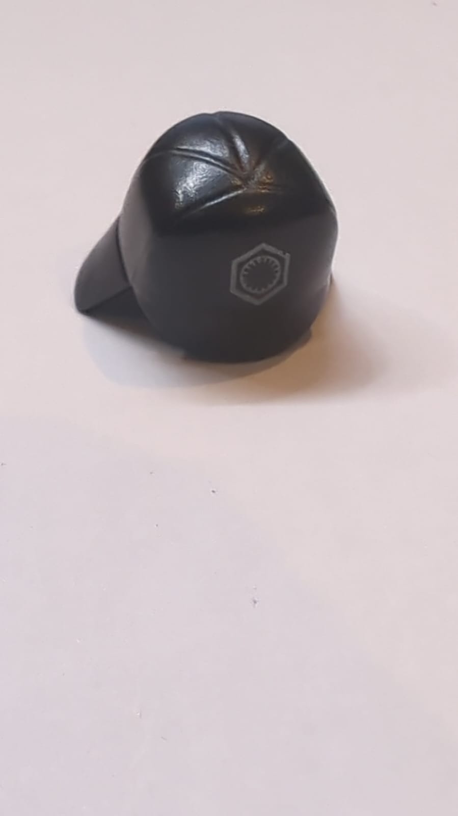 Kopfbedeckung Mütze, SW Erste-Ordnung-Crewmitglied mit silbernem Erste-Ordnung-Insignienmuster schwarz