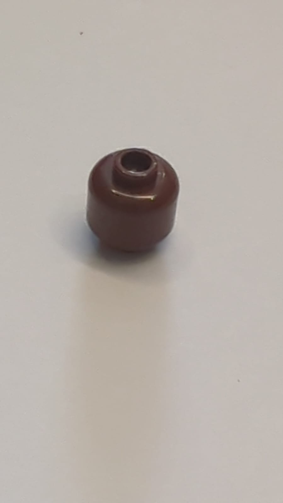 NEU Minifigur, Kopf (Plain) neubraun