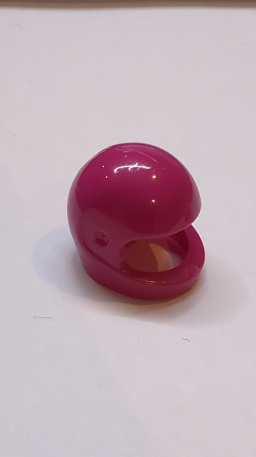 Kopfbedeckung Motorradhelm (Standard) magenta