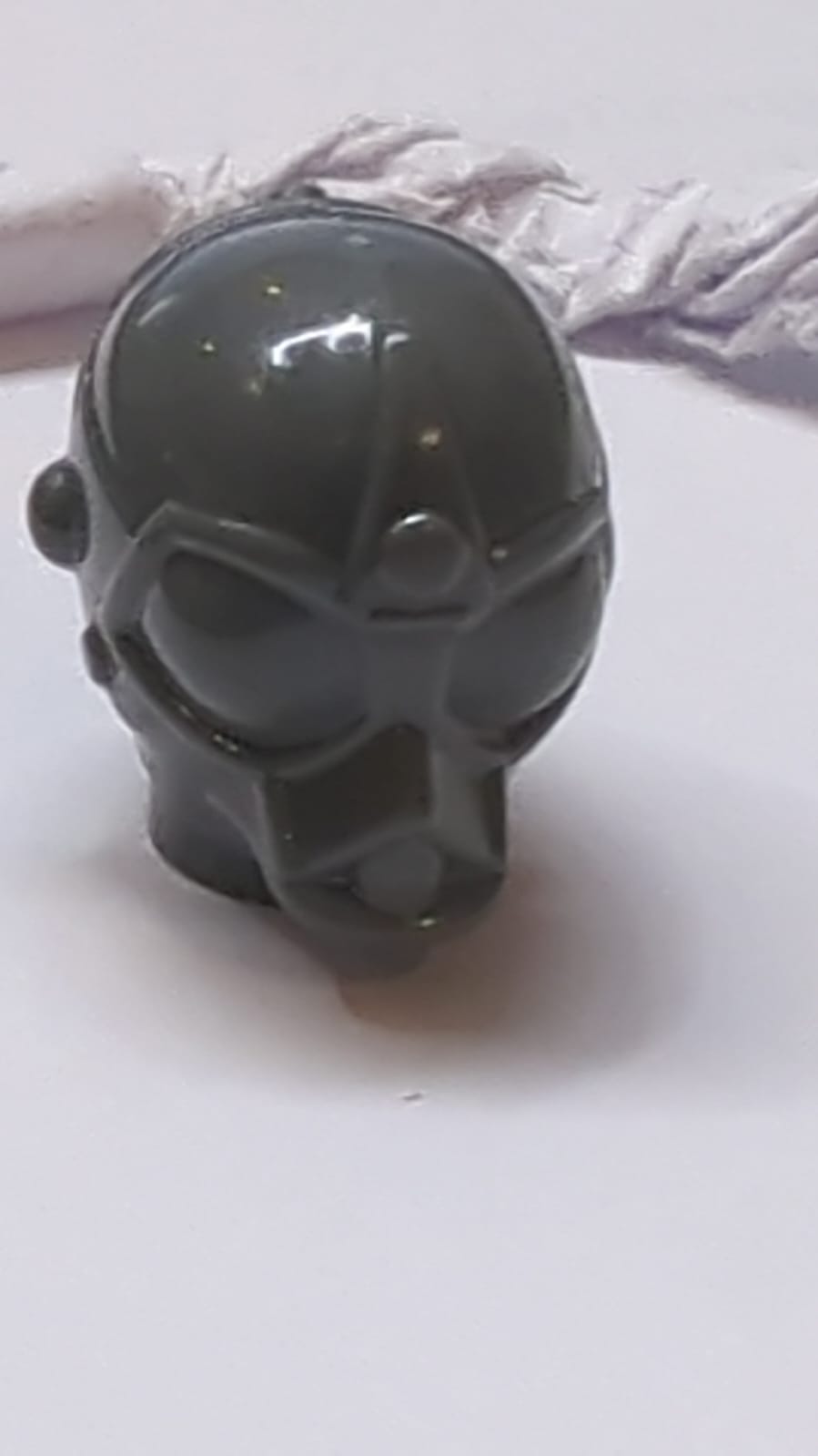 Kopf, Modifizierter SW RA-7 Serien-Protokolldroide, Unverziert neudunkelgrau