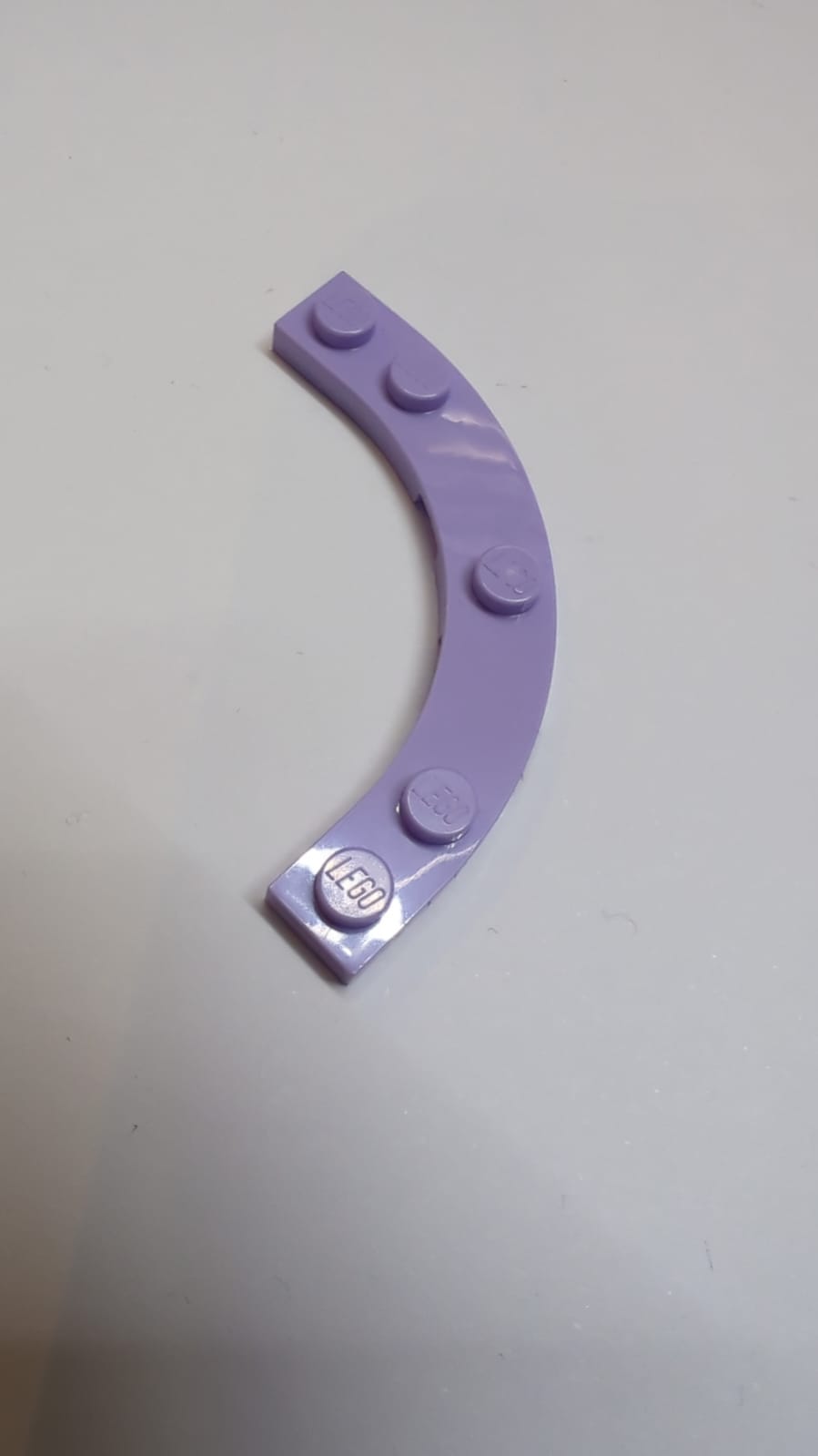 NEU Platte rund, Ecke 5 x 5 Macaroni lavendel (hell)